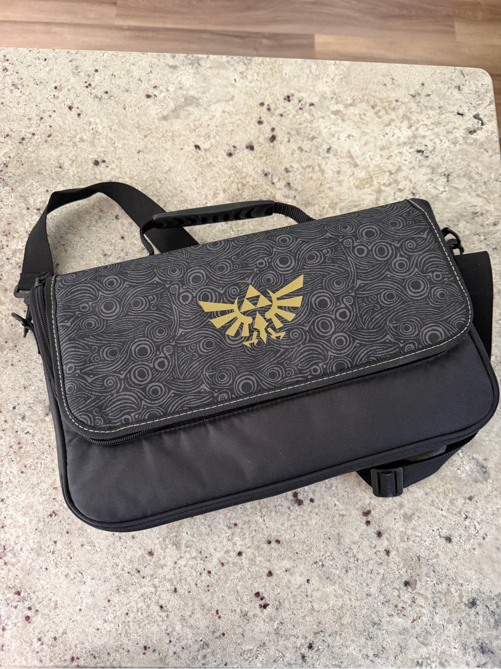 PowerA Legend of Zelda Breath of the Wild Nintendo Switch Messenger Bag Carrier